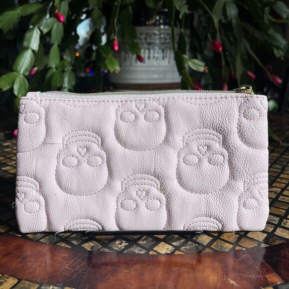 Betsey Johnson Pink Skull Boss Vanity Faux Leather Bag Gold Tone Hardware EUC - Picture 5 of 6